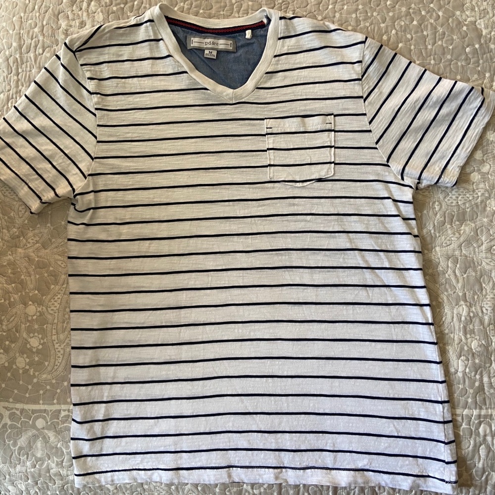 pd&c striped t-shirt